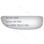 Lower Towing Mirror Glass + Adhesive Ford Truck Van Driver Left Side Lh 3921. Fixed Price $20.27.