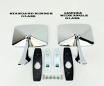 73-91 Chevy Gmc Truck Square Rectangle Convex Outside Rearview Door Mirrors Pair. Fixed Price $96.95.