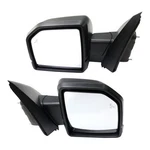 Mirror 2015-2018 Ford F-150 Heated Power Folding Set Of Lh And Rh Black. Fixed Price $263.17.