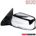 Fit 2009-2012 Dodge Ram 1500 2500 Chrome Left Side Power Heat Mirror+led Signal. Fixed Price $105.99.