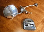 1967 Cadillac Deville Fleetwood Door Remote Outside Rearview Mirror !!!!!!!. Fixed Price $180.00.