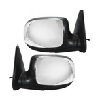 Chrome Manual Mirrors Set Of 2 Pair For 1999-06 Chevy Silverado Gmc Sierra 1500. Fixed Price $119.95.