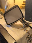 1980-1990 Cadillac Brougham Rwd Sdv Left Mirror Manual Cable PN#61737. Fixed Price $80.00.