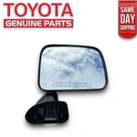 New 86 - 89 Toyota Pickup Front Right Passenger Side Door Mirror Black Oem. Fixed Price $110.49.