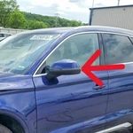 Audi SQ5, 2018, 2019, 2020, 2021-2024, Left Power Mirror, Blue Metallic. Fixed Price $199.00.