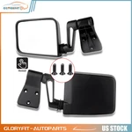 For 87-02 Jeep Wrangler Truck Rh Passenger Side View Manual Mirror 55027207. Fixed Price $24.35.