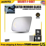 Heated Left Side Mirror Glass With Turn Signal For Toyota Tundra 2007-2017 1-5X. Fixed Price $136.79.