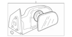 Genuine Hyundai Tucson 06-09 Mirror Assy Black Manual W/o Heated Rh, 87620-2E420. Fixed Price $97.95.