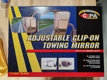 Brand New Black Universal Towing Mirrors Cipa-usa 11952 **free Shipping**. Fixed Price $20.00.