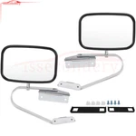 Manual Steel Mirrors Chrome Fits 1980-1997 Ford F-series Cab Pickup Lh & Rh View. Fixed Price $43.19.