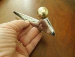 1959 Ford Ranchero Gunsight Fender Ornament Country Squire Fomoco B9A-16228-A. Fixed Price $35.00.