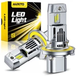 Auxito H13 9008 Led Headlight Super Bright Bulbs Kit 66000LM White 6500K. Fixed Price $37.99.