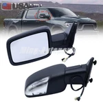 Pair Side Mirror Lh+rh For 2013-2019 Ram 1500 Black Heated Manual Fold. Fixed Price $198.79.