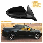 Passenger Rh Mirror Blind Spot 87620CW030 For 2022-24 Hyundai Santa Cruz Tucson. Fixed Price $75.99.