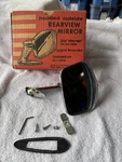 Nos Original 1955 1956 1957 1958 1959 Mercury & Lincoln Outside Fender Mirror.. Fixed Price $495.00.