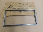 Nos Oem Pontiac Accessory License Plate Frame 1954 1955 1956 1957 1958 1959. Fixed Price $89.00.