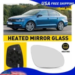 For Vw Passat Beetle Jetta Heated Convex Passenger Door Side Wing Mirror Glass K. Fixed Price $19.99.