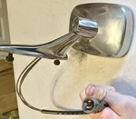 Oem Gm 1970-72 Chevelle Monte Carlo Camino Outside Remote Mirror Chrome Lh. Fixed Price $79.00.