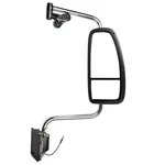 Chrome Door Mirror Rh Side For International 9200 9400I 9900I 5900 1997-2010. Fixed Price $244.39.