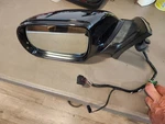 10-15 Audi Q7 Heated Dim Driver Lh Side Mirror W/ Puddle Light E1 021006 Black. Fixed Price $99.99.