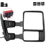 Right Side Manual Towing Mirror 08-16 Ford F250-F550 Super Duty Signal. Fixed Price $72.37.