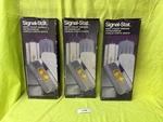 Set Of Signal Stat West Coast Mirrors 2-7083 7"X16" Black Rib Back , 1-7006. Fixed Price $24.99.