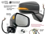 Bsd Signal Auto Tilt Side Mirror Fits Subaru Forester 2019-2024 Passenger. Fixed Price $148.57.