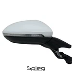 Passenger Side Mirror For 2015-21 Volkswagen Golf Gti Power Heated Signal White. Fixed Price $94.42.