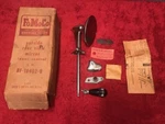 Nos All 52-53 Ford Passenger Cars Lh Remote Mirror S3. Fixed Price $150.00.