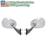 Mercedes Benz Ponton 180 190 220 Se Sl W120 W121 W128 Chrome Door Mirrors Pair. Fixed Price $116.98.
