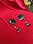 Vintage Pair Yankee Clip On Rearview Mirrors 1930 1940 1950 Original Og. Fixed Price $179.99.
