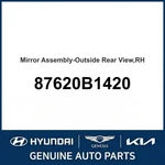 2014-2016 Hyundai Genesis Mirror Assembly-outside Rear View Oem New 87620B1420. Fixed Price $542.47.