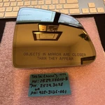 New Oem Tesla Rh Side Mirror Glass PN:2529.3028/P2529.0510U-B/925-3136-001, 2DR. Fixed Price $125.00.