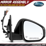 Right Power Mirror W/ Blind Spot Puddle Light Memory For Toyota Highlander 17-19. Fixed Price $259.99.