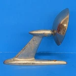 Vtg Ford M541 Chrome Side View Round Mirror Rat Rod Hot Atomic Streamlined. Fixed Price $14.95.