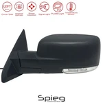 Driver Side Mirror For Ram 1500 Power Heated Manual Fold Signal Puddle Lamp. Fixed Price $132.25.