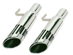 Pg Classic 108-S25B Mopar 1971-74 B-body 2.5" Long Style Slotted Exhaust Tips. Fixed Price $432.95.