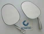 Pear Shaped Door Mirror Set Left & Right Chrome Volkswagen T1 Bug Beetle 1949-67. Fixed Price $47.32.
