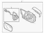 Genuine Honda Door Mirror 76200-SDN-A01ZA. Fixed Price $246.16.