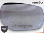 17-22 Infiniti Q60 Passenger Right Door Mirror Glass Heated 925-1574-001 Oem. Fixed Price $89.00.