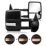 Tow Mirrors For 2007-2014 Chevy Silverado Gmc Sierra Switchback Running Light. Fixed Price $169.99.