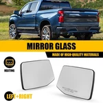 Lh Rh Mirror Glass Fit Chevrolet Silverado 1500 Gmc Sierra 2019 20-22 2023. Fixed Price $38.94.