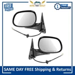 New Power Heated Side View Mirrors Folding Pair For 1998-2002 Dodge Ram 3500. Fixed Price $115.06.