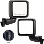 Pair Left & Right Power Heated Mirror For Jeep Gladiator Wrangler Jl 2018-2024. Fixed Price $92.99.