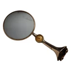Vintage Chrome Rear View Mirror W/ Thermometer Accessory Joma. Fixed Price $299.92.