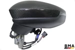 Audi RS3 A3 Front Left Side Carbon Fiber View Mirror 2022 2023 2024 Oem. Fixed Price $484.99.