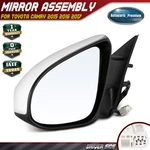 Driver Power Mirror W/ Manual Folding Heated White For Toyota Camry 2015-2017. Fixed Price $59.59.