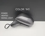 2022-2024 Toyota Camry Left Driver Door Mirror Grey Power Signal Light 1H1. Fixed Price $175.00.