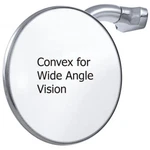 Universal Stainless Steel Convex 4" Peep Mirror Ford Dodge Chevy Mopar. Fixed Price $31.99.