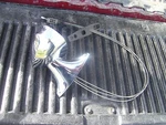 73 Plymouth Mirror Rt Gtx Oem Mopar Outside Satellite. Fixed Price $135.00.